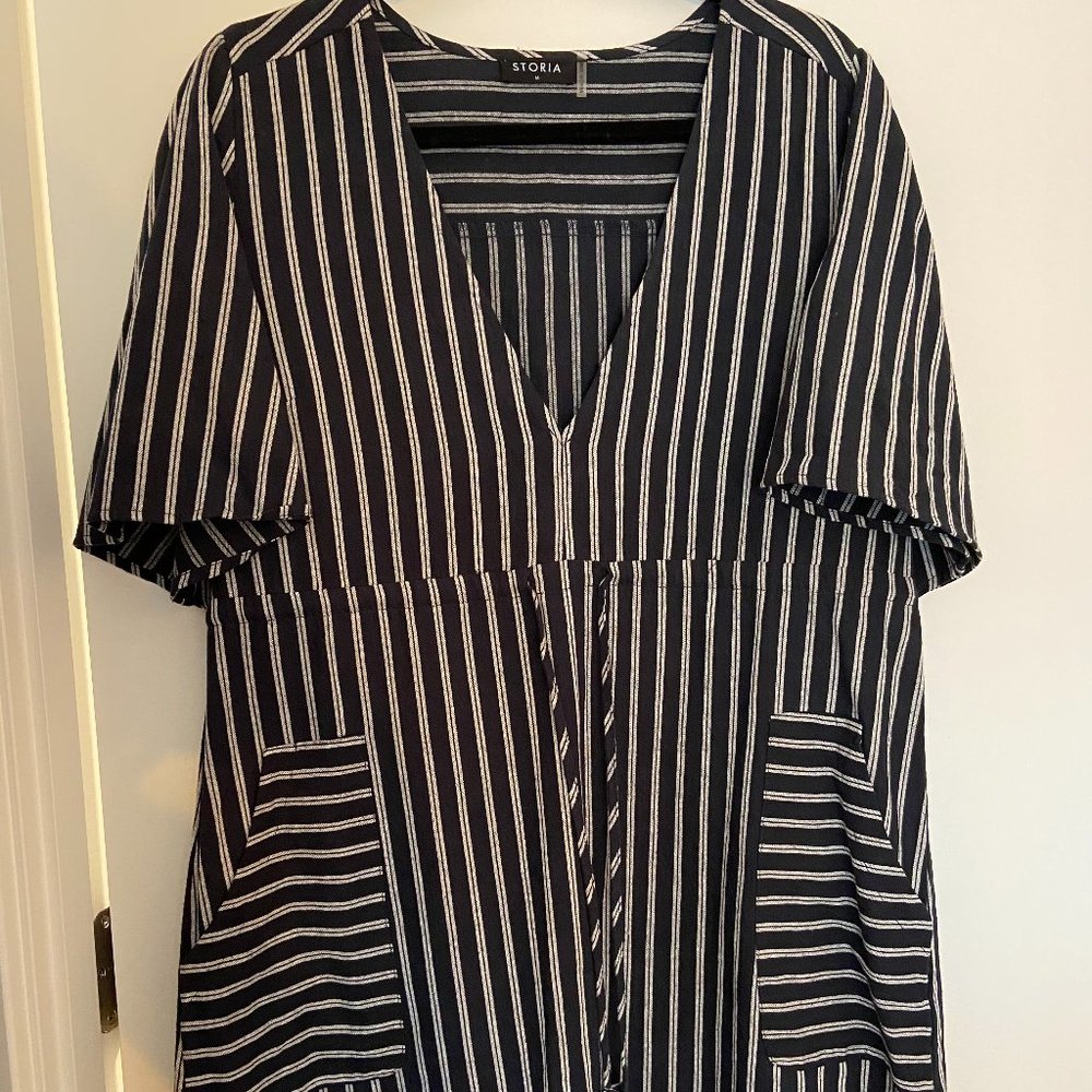 Striped Lightweight Women's Dress